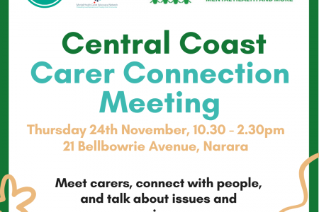 Central Coast Carer Connections November Meeting