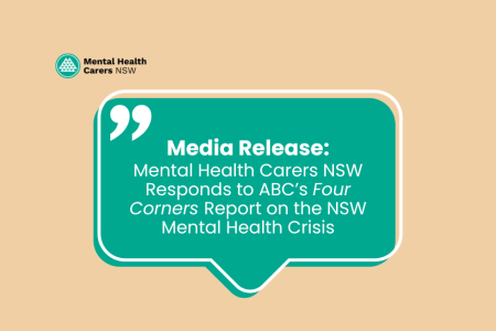 Media Release: MHCN Responds to ABC’s Four Corners Report on the NSW Mental Health Crisis